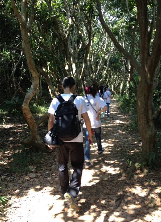 “心港灣、新征途”－招商港灣集團馬巒山徒步活動-